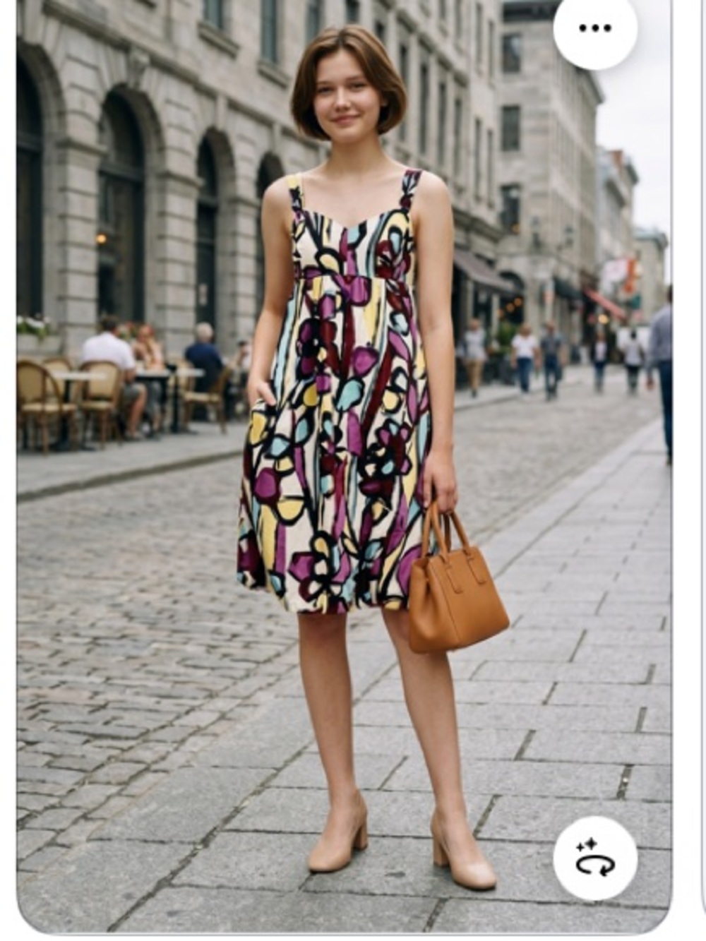 29. NWT: Anthro Abstract Dress